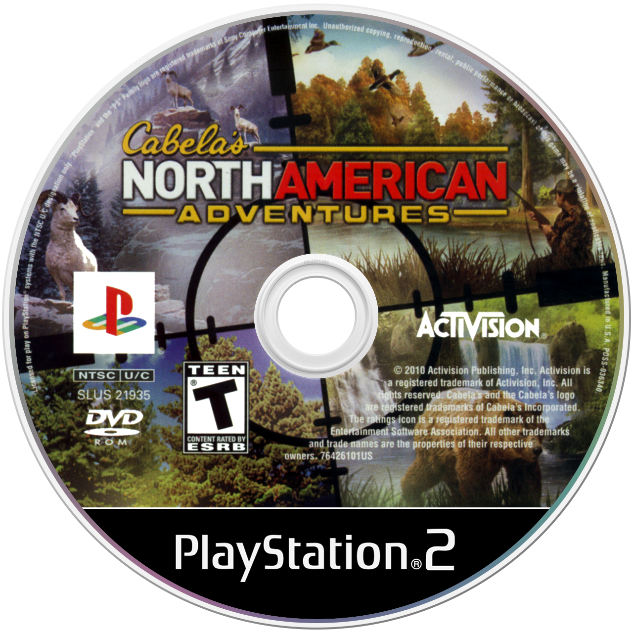 Cabela's North American Adventures media 5 for Playstation 2